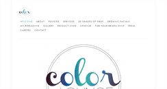 Desktop Screenshot of colorlounge113.com